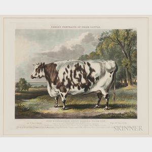 John Harris (British, c. 1791-1873),After William Henry Davis (British, c. 1783-1865),The Everingham Short Horned Prize Cow, from For