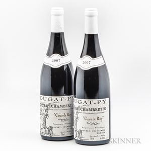 Bernard Dugat Py Gevrey Chambertin Tres Vieilles Vignes Coeur de Roy 2007, 2 bottles