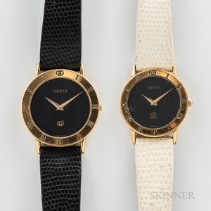 Two Gucci Fashion Wristwatches