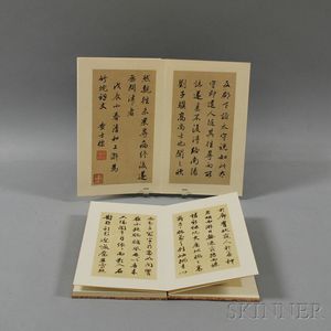 Two Calligraphy Albums