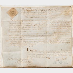Captain Jacob Ruston Jr's Manuscript Commission