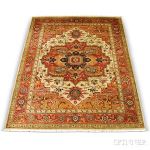 Contemporary Serapi Carpet