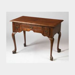 Queen Anne Provincial Walnut Dressing Table