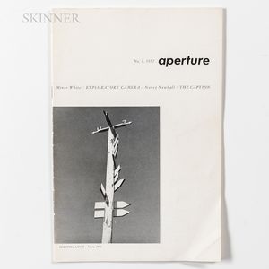 Minor White (American, 1908-1976) Collection of Aperture Magazines