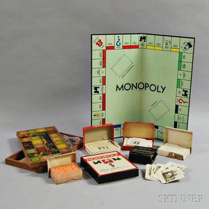 Group of Card and Board Games