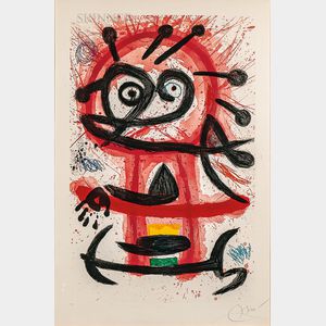 Joan Miró (Spanish, 1893-1983) Danseuse Créole
