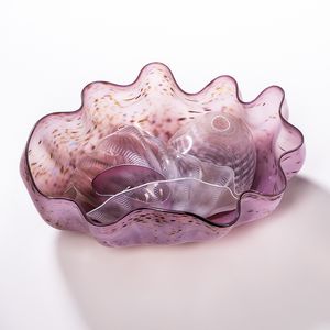 Dale Chihuly (b. 1940) "Pink Seaform" Glass Sculpture