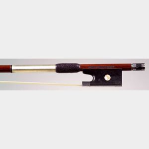 Silver Mounted Violin Bow