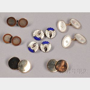 Four Pairs of Cuff Links