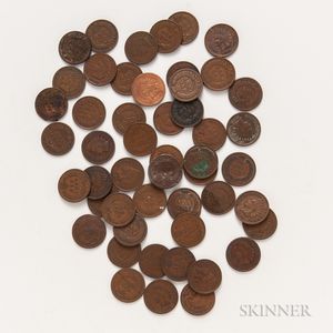 Group of Indian Head Cents