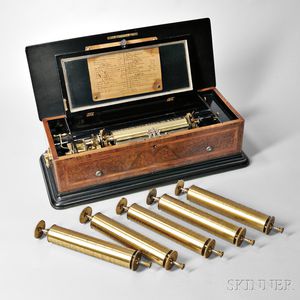 Interchangeable Cylinder Musical Box