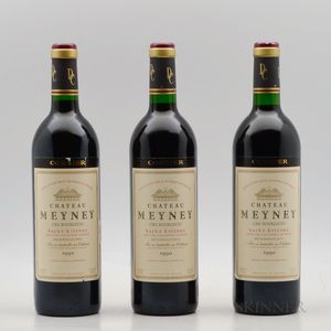 Chateau Meyney 1990, 3 bottles