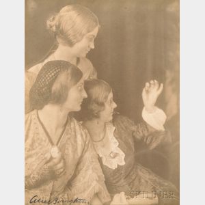 Alice Boughton (American, 1865-1943) Three Photographs of the Fuller Sisters