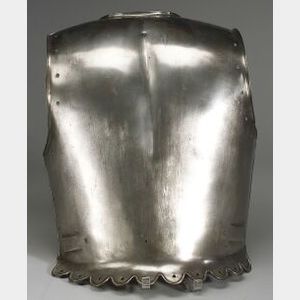 Gothic-style Back Plate Armor