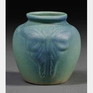 Van Briggle Butterfly Vase