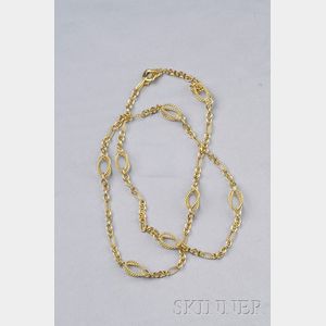 18kt Gold "Lantana" Necklace, David Yurman