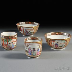 Four Porcelain Export Ware Items