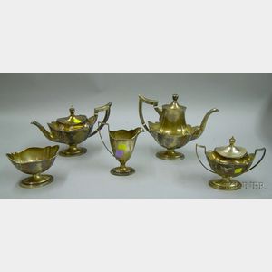 Gorham Five-Piece Sterling Silver Tea and Coffee Service