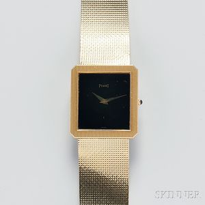 Piaget, Gentleman's 18kt Gold Wristwatch