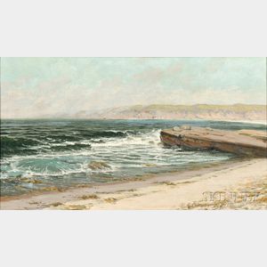 Martin B. Leisser (American, 1846-1940) Seashore View, La Jolla