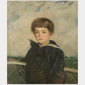 Allen Townsend Terrell (American, 1897 - 1986) The Young Sailor at Sea