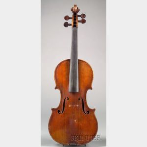 French Violin, Paul Bailly, Paris