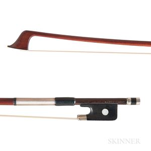 French Nickel-mounted Violoncello Bow