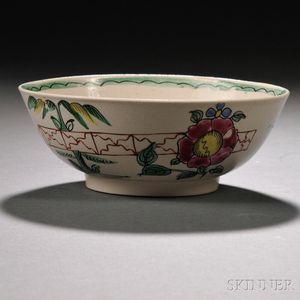 Staffordshire Salt-glazed Stoneware Bowl