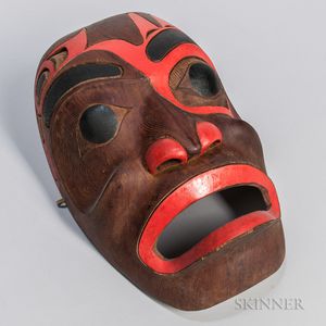 Contemporary Haida Mask by Richard Russell