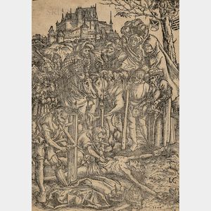 Lucas Cranach the Elder (German, 1472-1553) The Martyrdom of Saint Erasmus