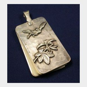 Art Nouveau Sterling Silver Notebook, Tiffany & Co.
