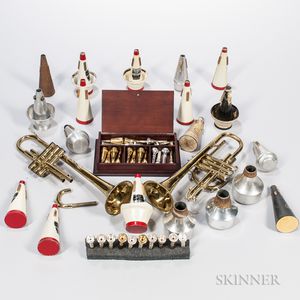 Group of Trumpet Accessories