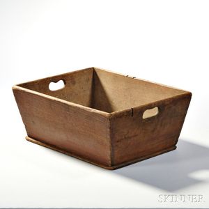 Shaker Brown-stained Storage Box