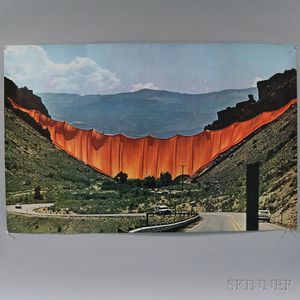 Christo and Jeanne-Claude (American, b. 1935) Valley Curtain