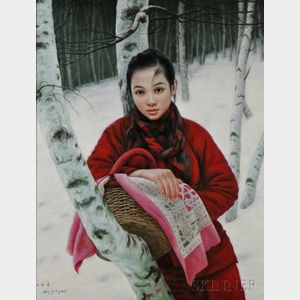 Portrait of a Girl in Red