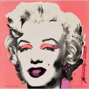 After Andy Warhol (American, 1928-1987) Marilyn (Announcement)