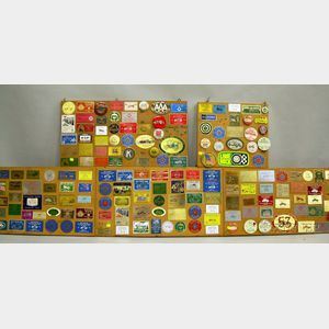Lot of Automobile Plaques and Badges