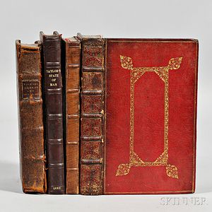 English Titles, 17th Century, Four Octavo Volumes.