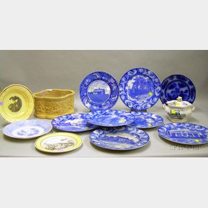 Thirteen Pieces of Assorted English Ceramic Tableware