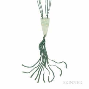 Lalique Glass Pendant