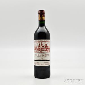 Chateau Cos dEstournel 1989, 1 bottle