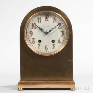 Seth Thomas Doric No. 1 Bronze Mantel Clock