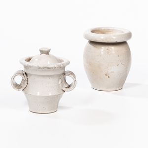 Two Maynard Tischler (American, b. 1932) Studio Pottery Vessels