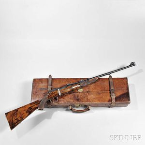John Dickson & Son Takedown Rifle with Maker's Case