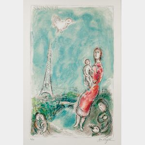 Marc Chagall (Russian/French, 1887-1985) Maternité rouge