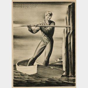 Rockwell Kent (American, 1882-1971) Boatman