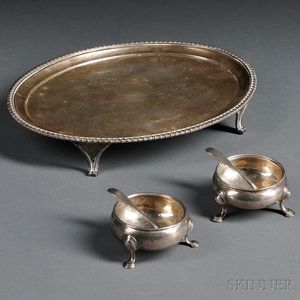 Group of Georgian Silver Items