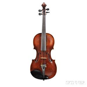 German Violin, Johann Gottfried Hamm, c. 1800s