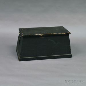 Small Black-painted Sea Chest