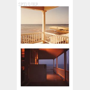 Joel Meyerowitz (American, b. 1938) Two Photographs: Porch, Provincetown